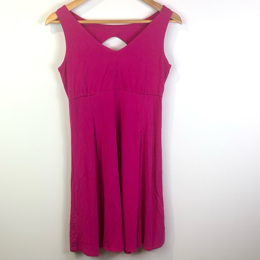 Miik Pink Sleeveless Dress- made in Canada- size M